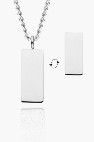 Square Star Map Necklace