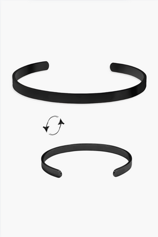 Pulsera minimalista - Edición negra