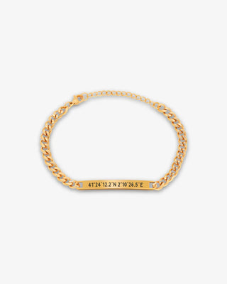 Cuban Plate Bracelet