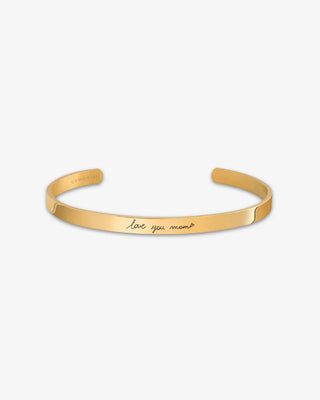 Handwriting Cuff Bracelet