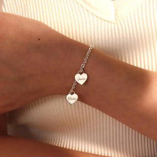 Heart Pendant Bracelet