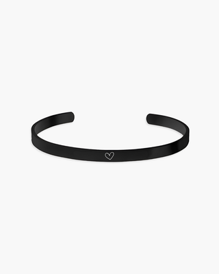 Pulsera minimalista - Edición negra